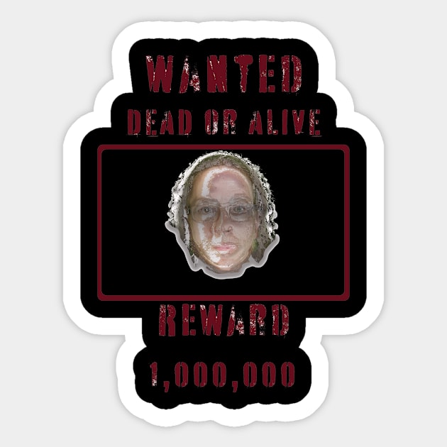 Wanted Sticker by Rotn reviews